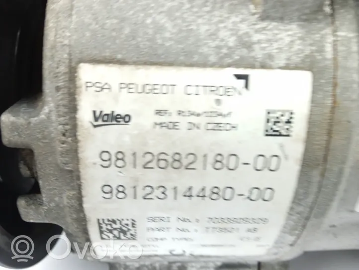 Peugeot 308 Ilmastointilaitteen kompressorin pumppu (A/C) 9812682180