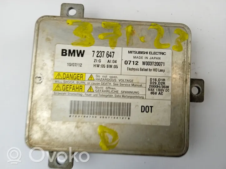 BMW X1 E84 Xenon valdymo blokas 7237647