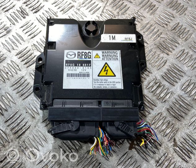 Mazda 6 Sterownik / Moduł ECU RF8G18881F