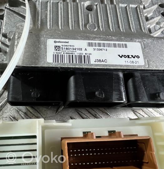 Volvo V60 Komputer / Sterownik ECU i komplet kluczy 31314511AB