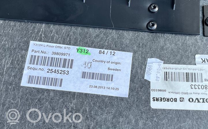 Volvo V60 Wykładzina bagażnika 39809971