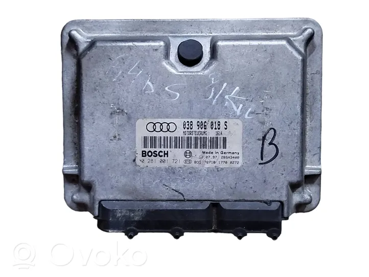 Audi A4 S4 B5 8D Блок управления двигателя 038906018S