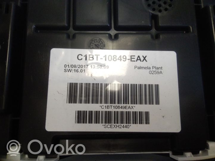 Ford B-MAX Tachimetro (quadro strumenti) C1BT10849EAX