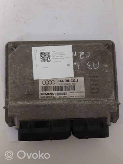 Audi A3 S3 8L Sterownik / Moduł ECU 06A906033J