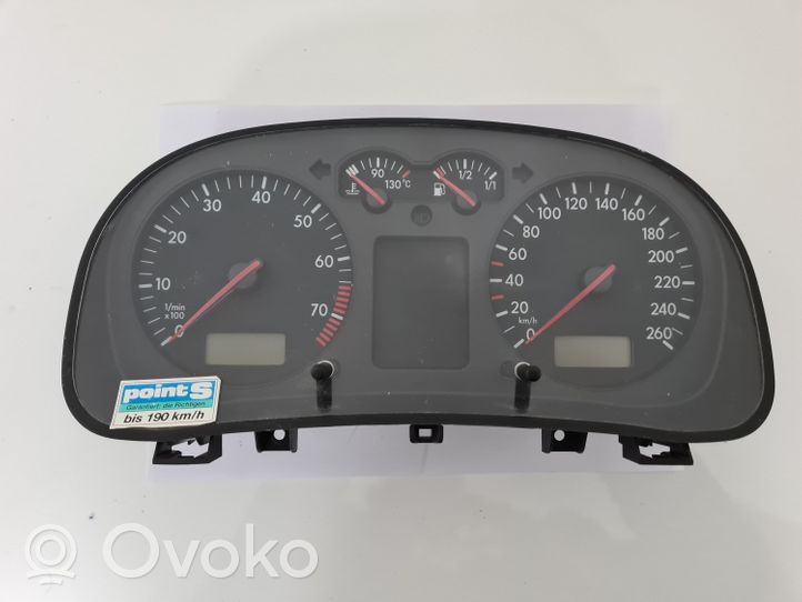 Volkswagen Bora Compteur de vitesse tableau de bord 1J0919881B