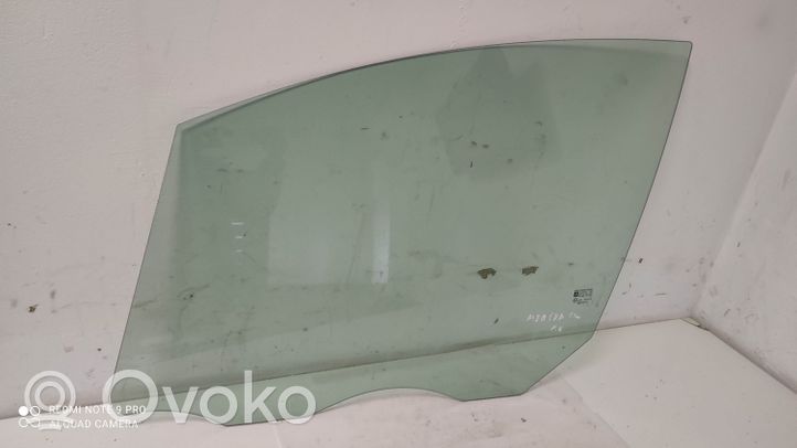 Opel Meriva B Front door window glass four-door 000016