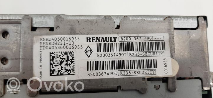Renault Scenic II -  Grand scenic II Panel / Radioodtwarzacz CD/DVD/GPS 8200367490