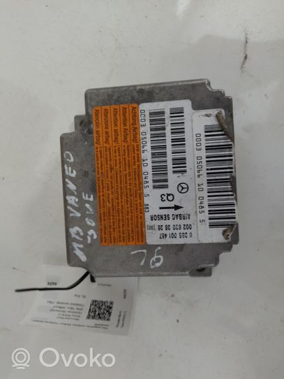 Mercedes-Benz Vaneo W414 Airbag control unit/module 0285001467