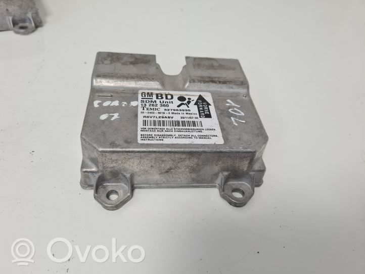 Opel Corsa D Module de contrôle airbag 13262360