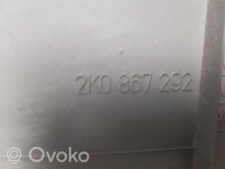 Volkswagen Caddy (B) statņa dekoratīvā apdare (augšdaļa) 2K0867292