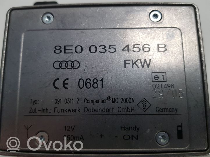 Audi A4 S4 B7 8E 8H Amplificateur d'antenne 8E00358456B