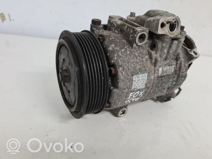 Volkswagen Fox Kompresor / Sprężarka klimatyzacji A/C 6Q0820803J