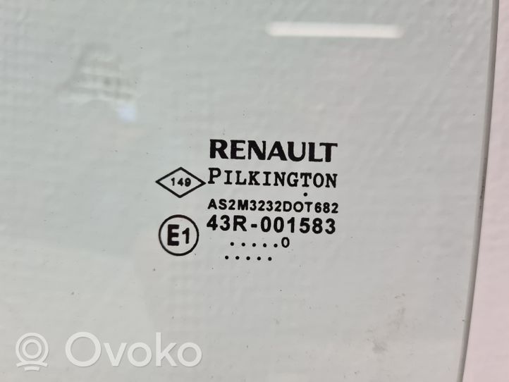 Renault Twingo II Pagrindinis priekinių durų stiklas (dvidurio) 