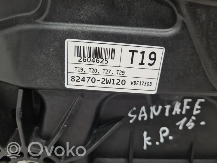 Hyundai Santa Fe Mécanisme de lève-vitre avec moteur 9133000101