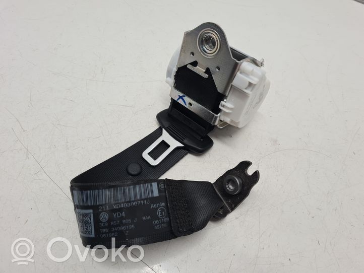 Volkswagen PASSAT B7 Ceinture de sécurité arrière 33048192