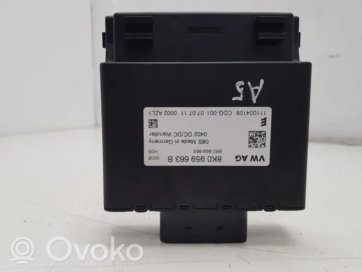 Audi A5 8T 8F Module convertisseur de tension 8K0959663B