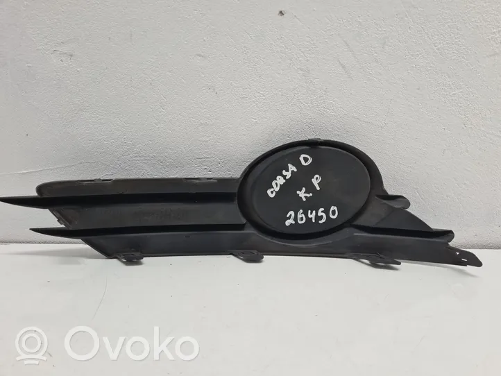 Opel Corsa D Front bumper lower grill 13211480