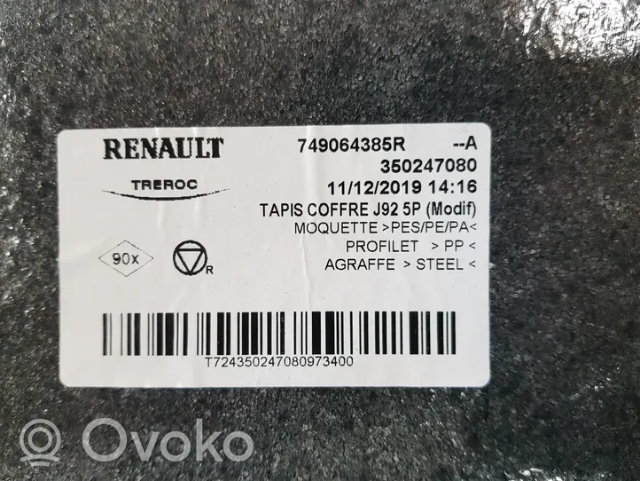 Dacia Lodgy Tappeto per interni 749064385R