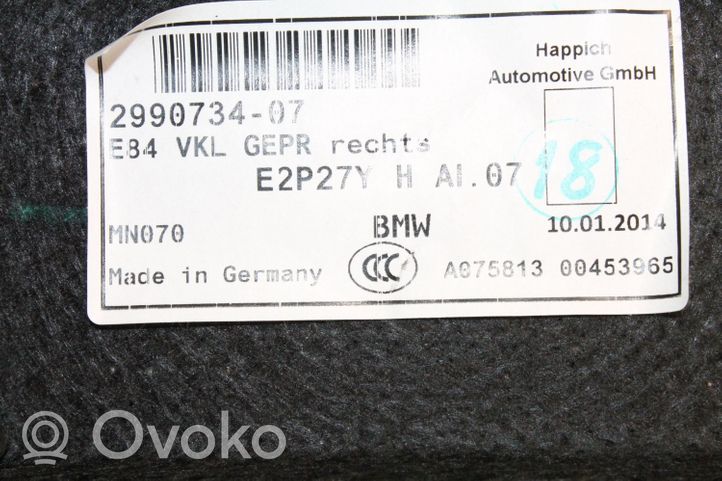 BMW X1 E84 Boczek / Tapicerka / bagażnika 2990734