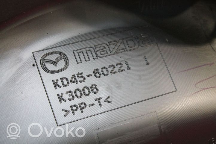 Mazda 3 II Ohjauspyörän pylvään verhoilu KD4560221