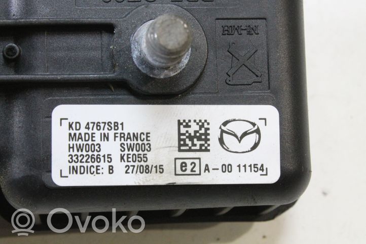 Mazda 6 Syrena alarmu KD4767SB1