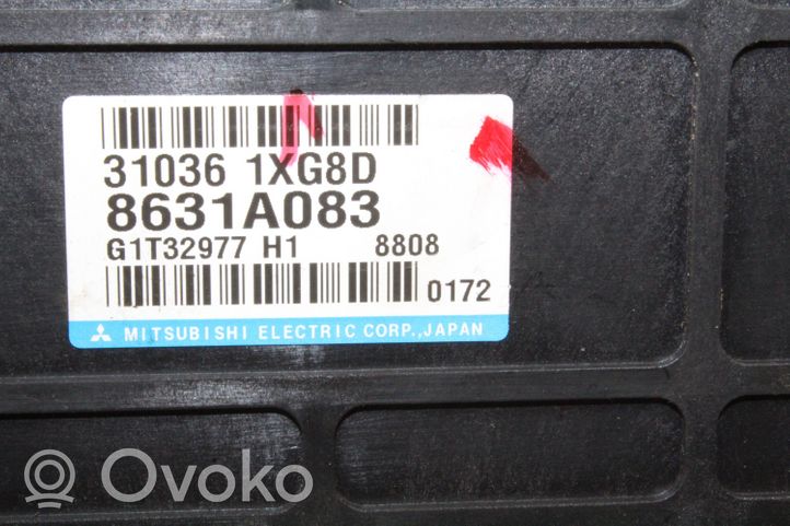 Mitsubishi Lancer VIII Vaihdelaatikon ohjainlaite/moduuli 8631A083