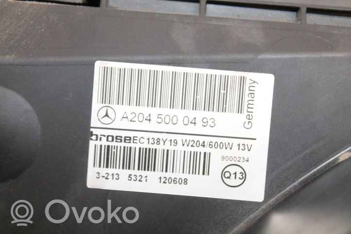 Mercedes-Benz SLK R172 Jäähdytinsarja A2045000493