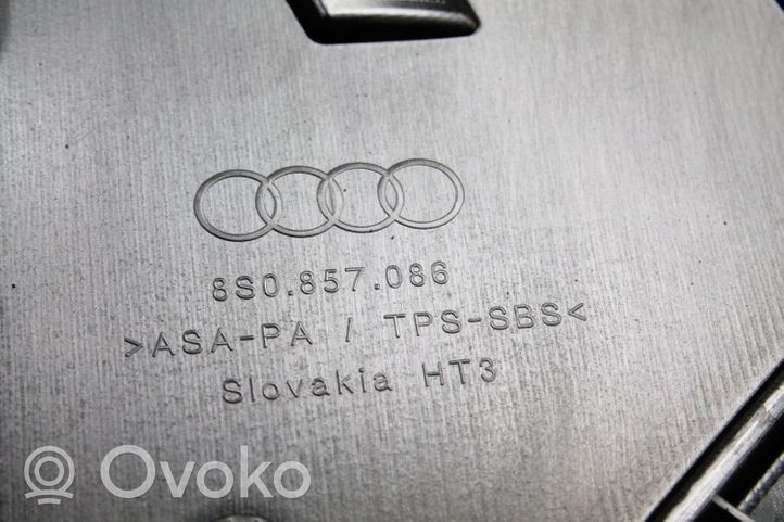 Audi TT TTS RS Mk3 8S Kojelaudan hansikaslokeron lista 8S0857086