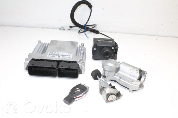 Mercedes-Benz CLC CL203 Kit centralina motore ECU e serratura A6461509777