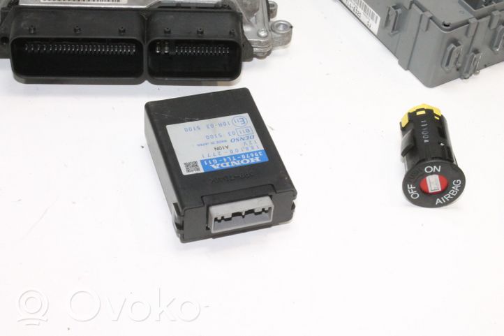 Honda Accord Juego de cerradura y set ECU del motor 0281018056