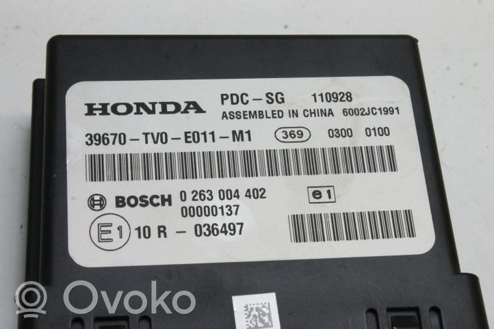 Honda Civic IX Kit calculateur ECU et verrouillage 0281019040