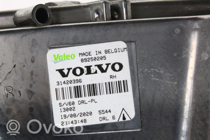 Volvo V60 Światło przeciwmgłowe przednie 31420396