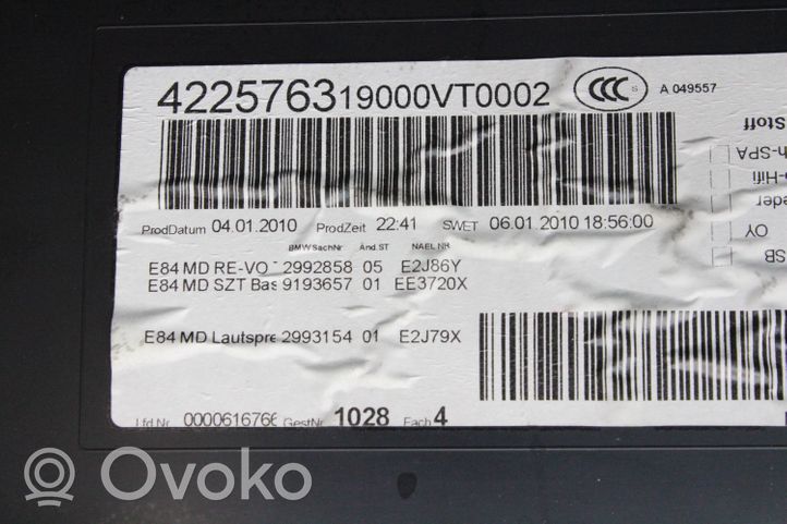BMW X1 E84 Garniture de panneau carte de porte avant 9127204