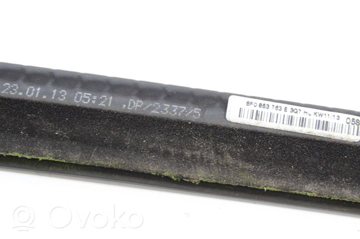 Audi A5 8T 8F Moulures des vitres de la porte arrière 8F0853763E