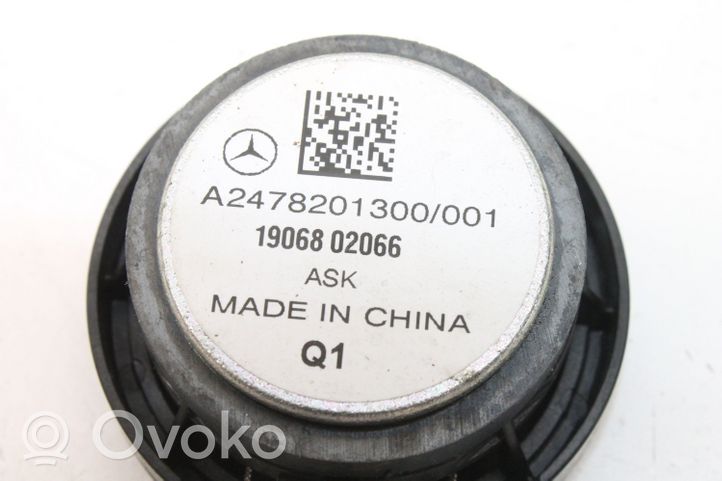 Mercedes-Benz CLA C118 X118 Altoparlante portiera anteriore A2478201300