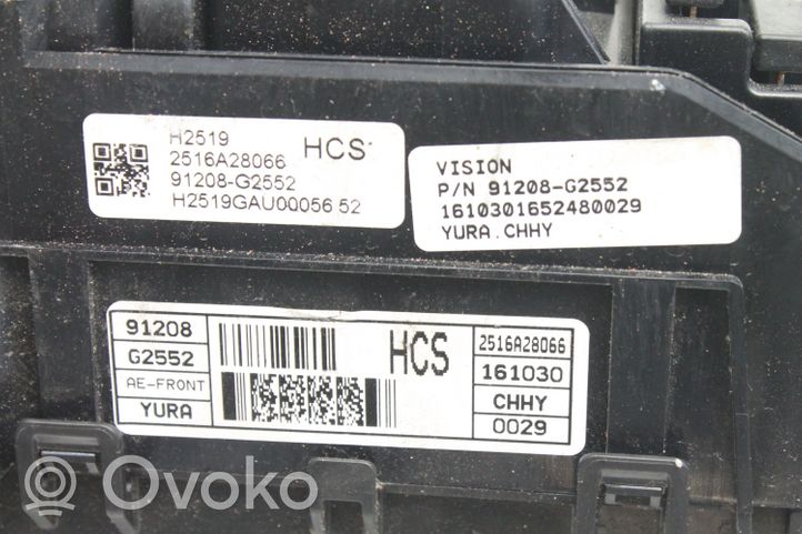 Hyundai Ioniq Saugiklių dėžė (komplektas) 91208G2552
