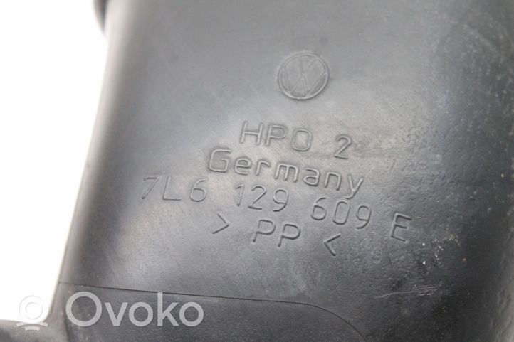 Volkswagen Touareg I Ohjaamon sisäilman ilmakanava 7L6129609E