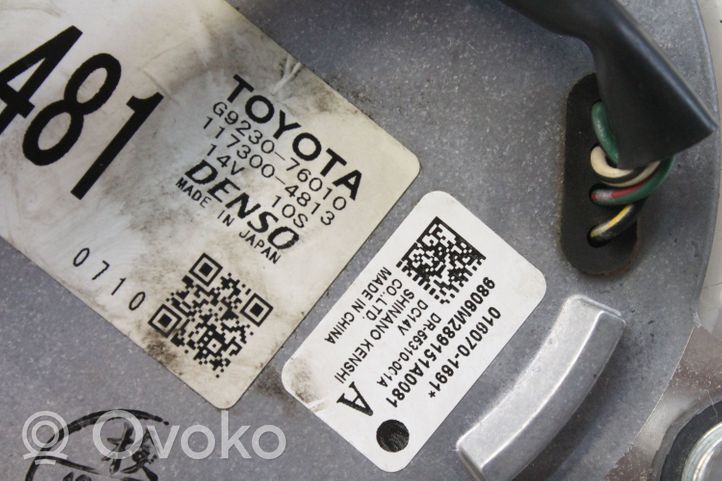 Toyota Prius (XW30) Wentylator baterii pojazdu hybrydowego / elektrycznego G923076010