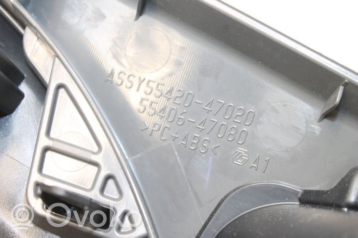 Toyota Prius (XW30) Console centrale 5540447010
