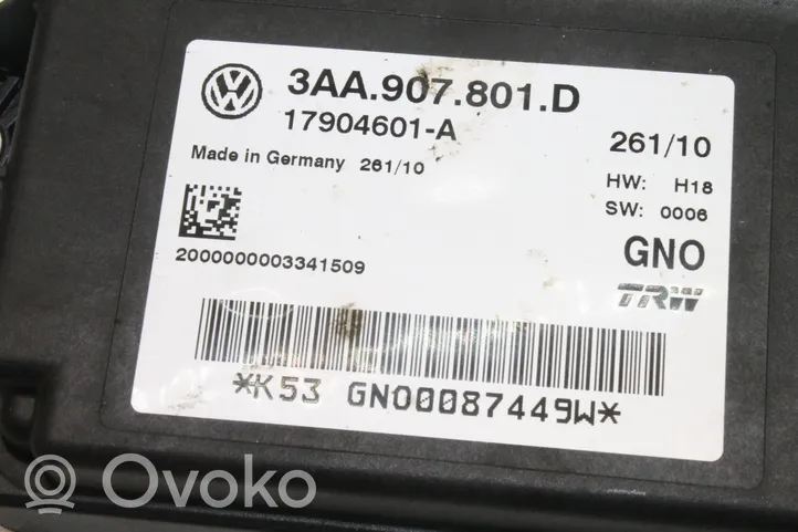 Volkswagen Sharan Centralina/modulo EMF freno posteriore 3AA907801D