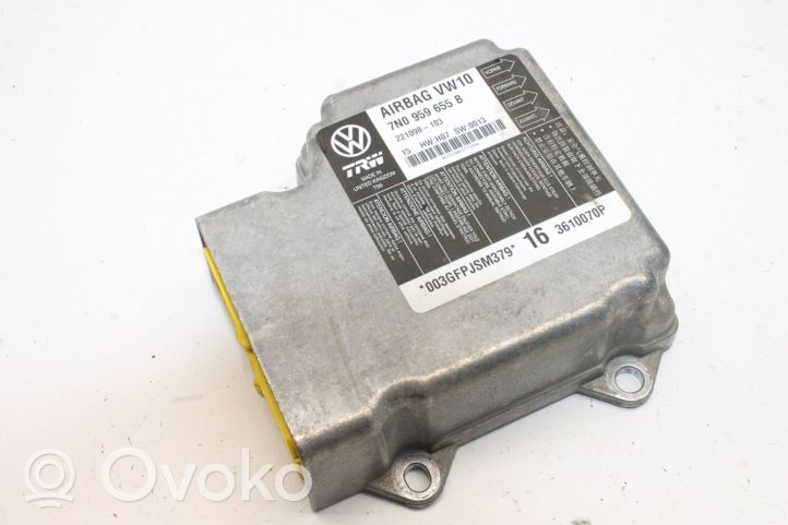 Volkswagen Sharan Centralina/modulo airbag 7N0959655B