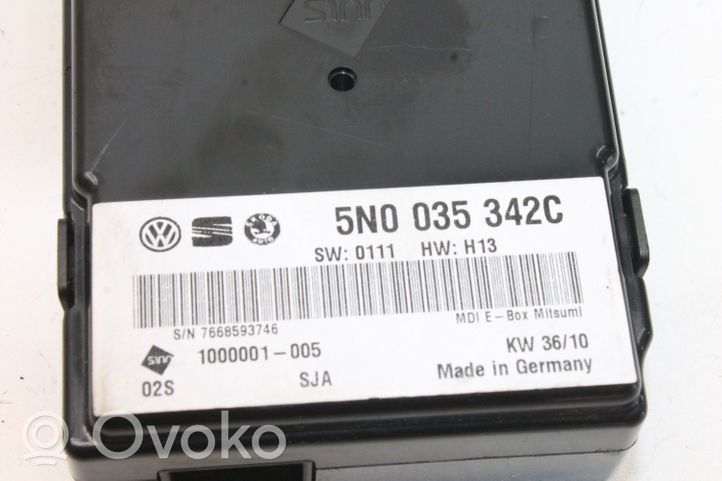 Volkswagen Sharan Muut laitteet 5N0035342C