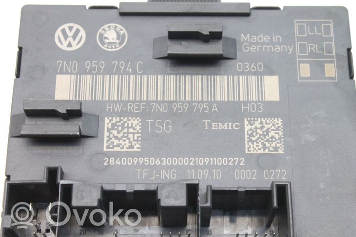 Volkswagen Sharan Altri dispositivi 7N0959794C