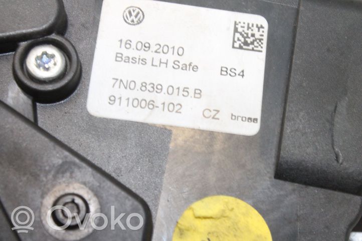 Volkswagen Sharan Serrure de porte arrière 7N0839015B