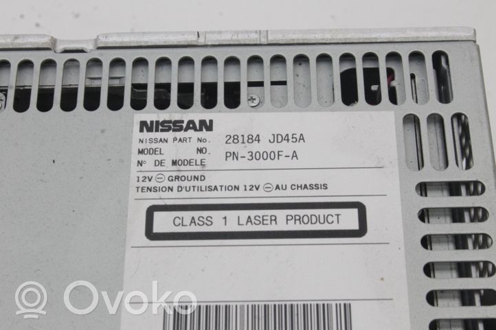 Nissan Qashqai+2 Unità principale autoradio/CD/DVD/GPS 28184JD45A