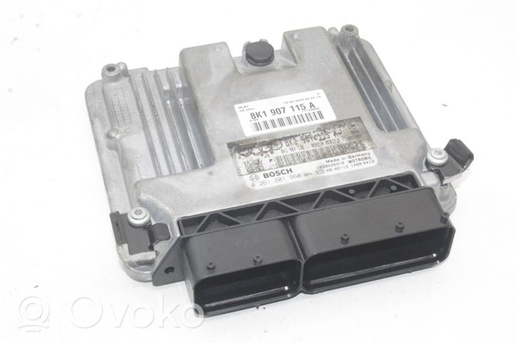 Audi A4 S4 B8 8K Komputer / Sterownik ECU i komplet kluczy 8K1907115A