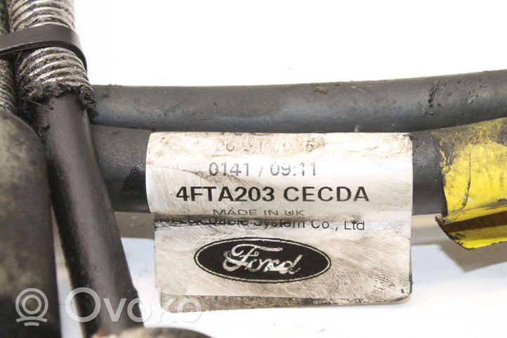 Ford Mondeo MK V Câble de changement de vitesse 4FTA203CECDA