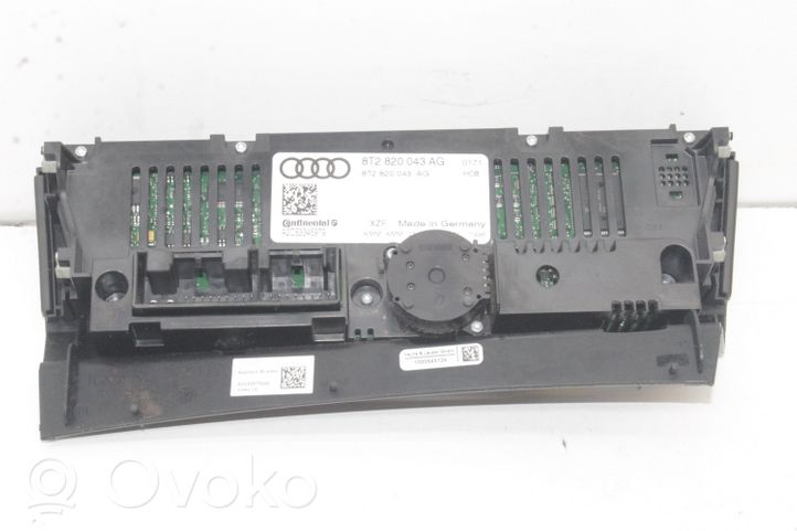 Audi A5 Sportback 8TA Przełącznik / Włącznik nawiewu dmuchawy 8T2820043AG