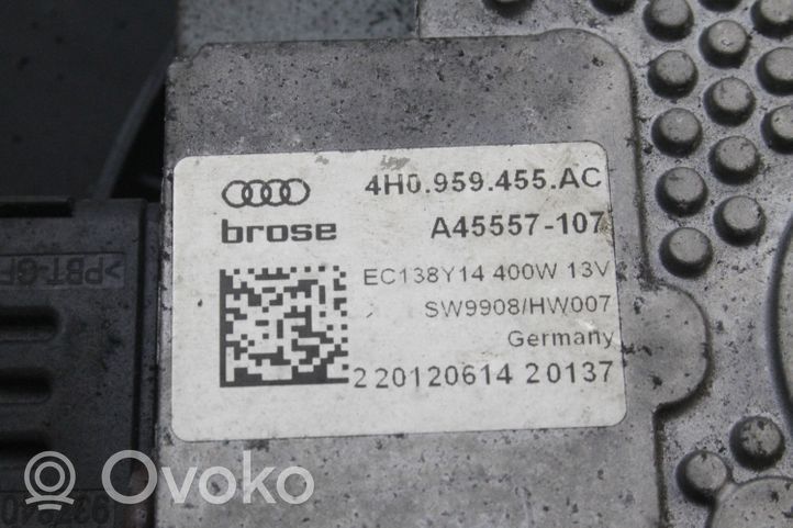 Audi A8 S8 D4 4H Hélice moteur ventilateur 4H0959455AC
