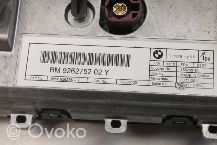 BMW 1 F20 F21 Monitor / wyświetlacz / ekran 9262752